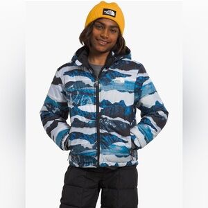 THE NORTH FACE Boys Reversible Mt Chimbo Full Zip Hooded Jacket XXL (18/20)